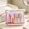 Estilo coreano puffy rizado conjunto perezoso libre perm raíz rizado clip chica portátil herramientas de pelo combinación Specification image